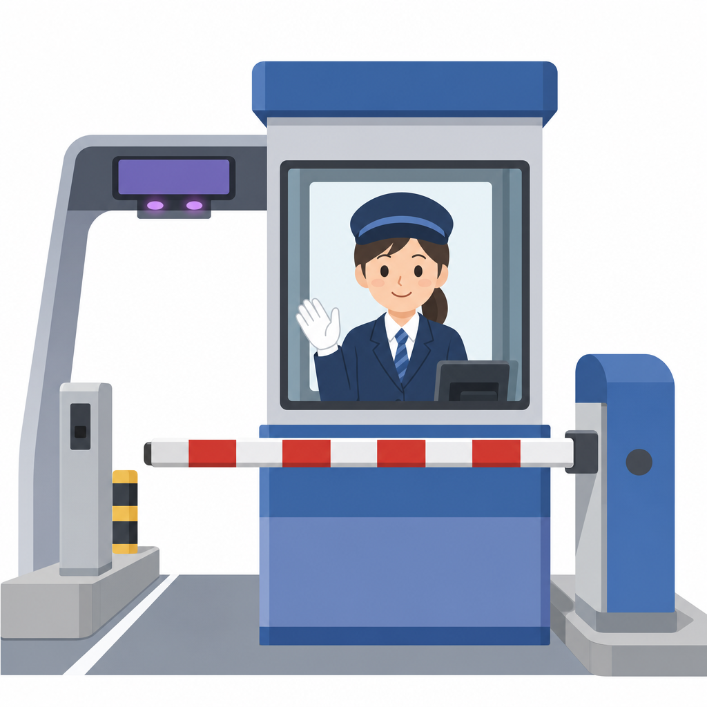 高速道路料金所係員