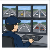 有料道路監視員（定常監視）